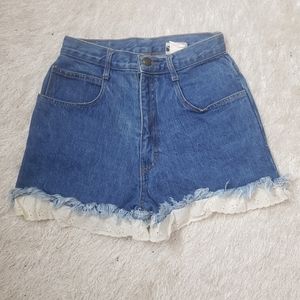 Vintage MDM designs high waisted shorts 8 paper tag